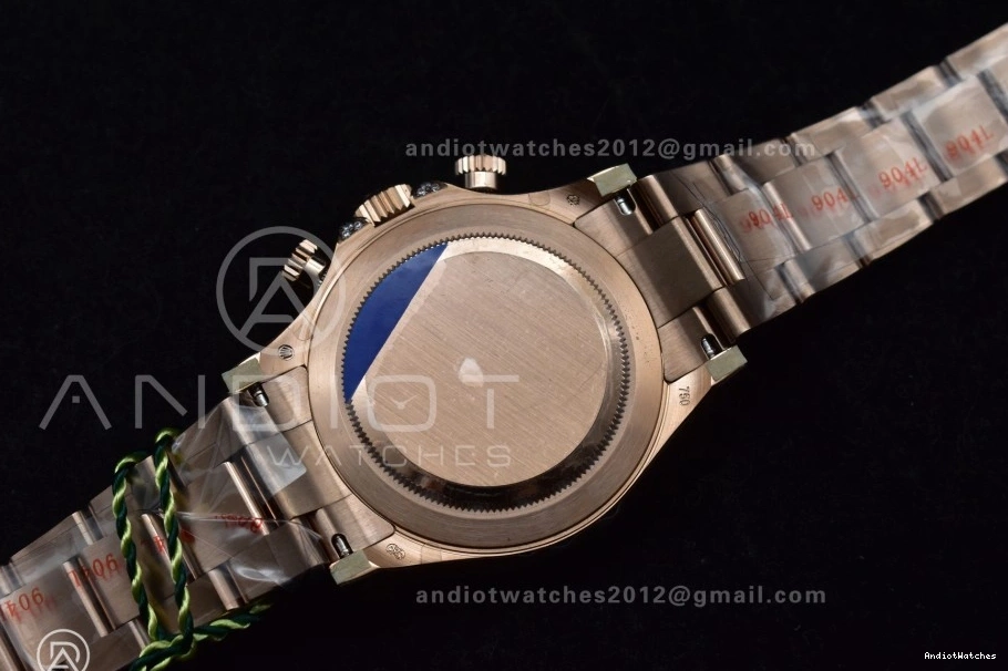 776 Bracelet Daytona Dial Best Edition ZF SH Black Diamonds 1:1 Durable on Rainbow 116595RBOW RG 0503